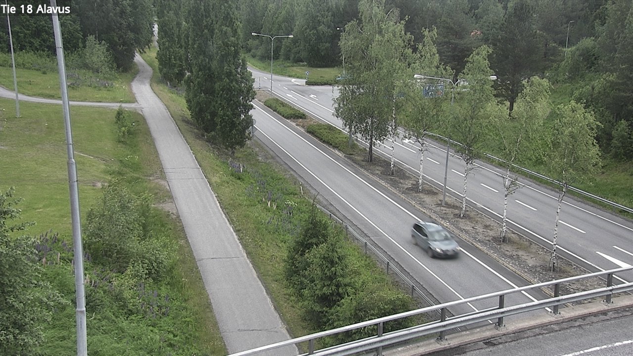Weather Camera Image Väg 18 Alavo, Alavus, Etelä-Pohjanmaa