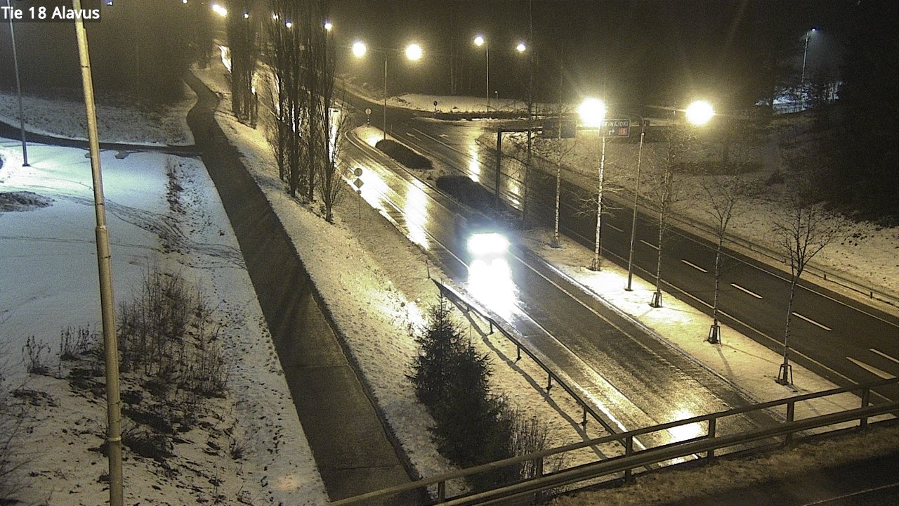 Weather Camera Image Road 18 Alavus, Alavus, Etelä-Pohjanmaa