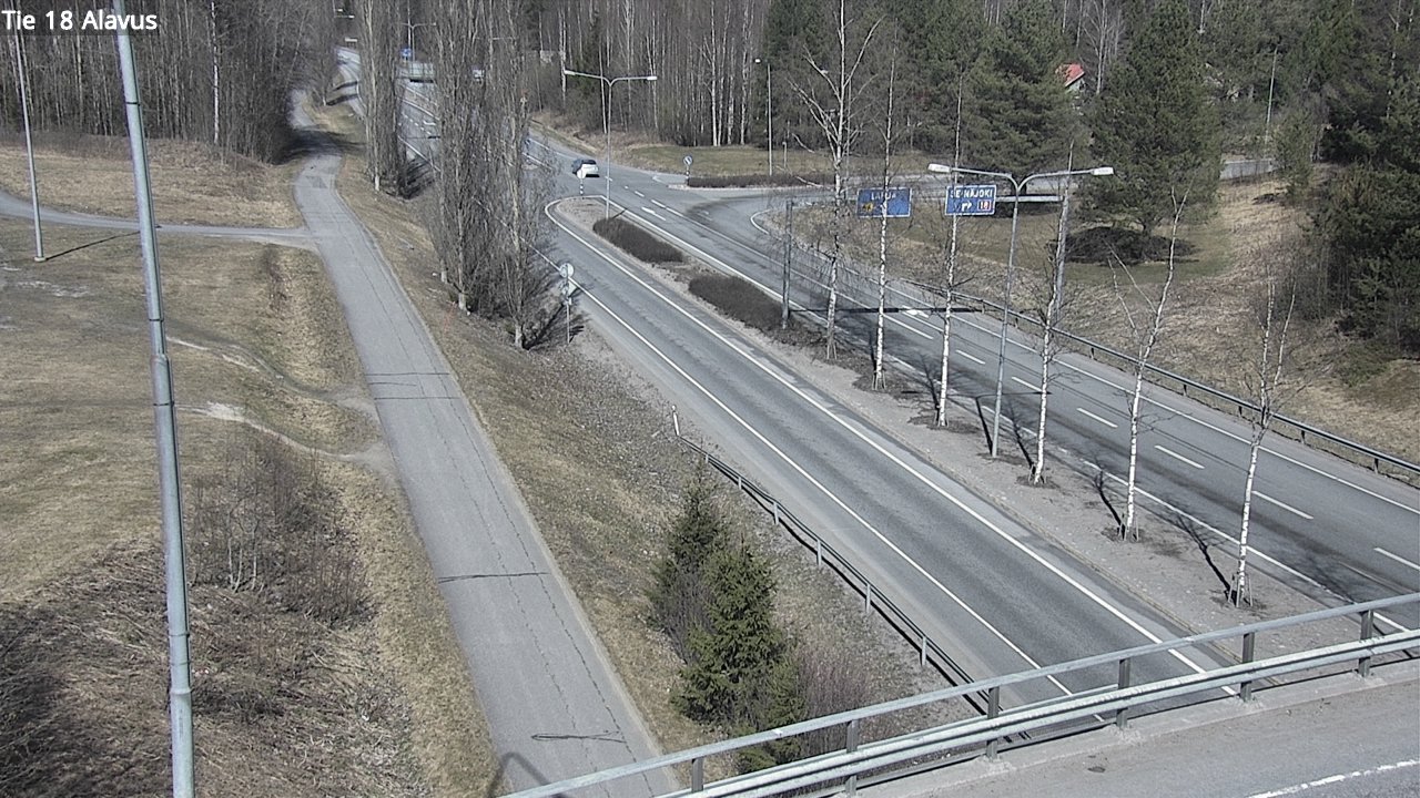 Weather Camera Image Road 18 Alavus, Alavus, Etelä-Pohjanmaa