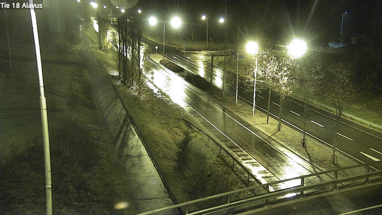 Weather Camera Image Väg 18 Alavo, Alavus, Etelä-Pohjanmaa