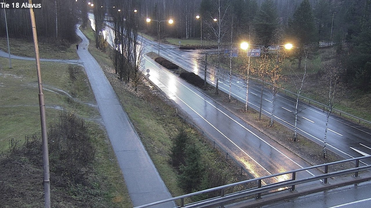 Weather Camera Image Väg 18 Alavo, Alavus, Etelä-Pohjanmaa