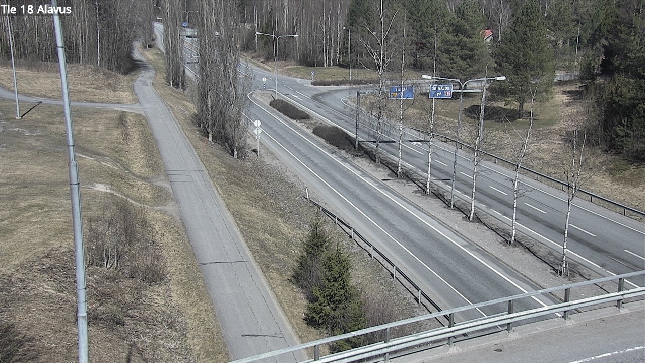 Weather Camera Image Road 18 Alavus, Alavus, Etelä-Pohjanmaa