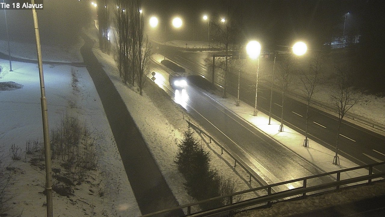Weather Camera Image Road 18 Alavus, Alavus, Etelä-Pohjanmaa