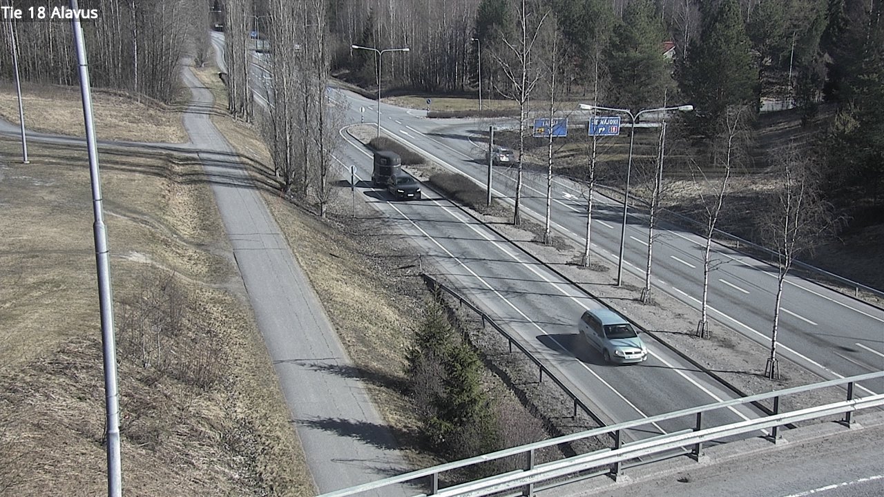 Weather Camera Image Road 18 Alavus, Alavus, Etelä-Pohjanmaa