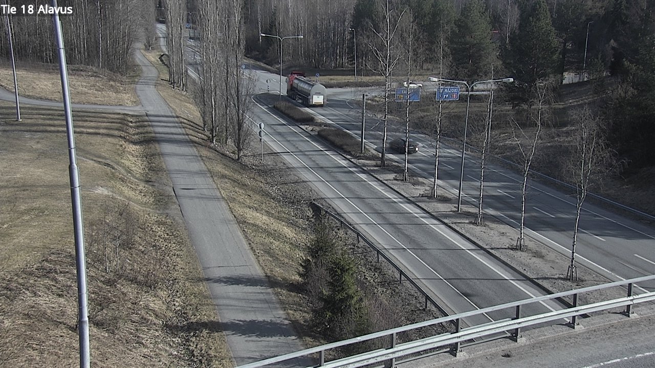 Weather Camera Image Road 18 Alavus, Alavus, Etelä-Pohjanmaa