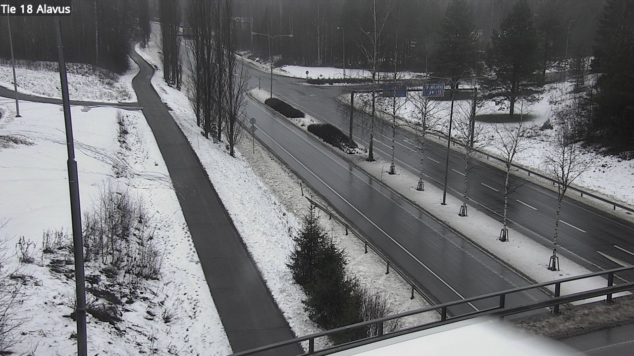 Weather Camera Image Road 18 Alavus, Alavus, Etelä-Pohjanmaa