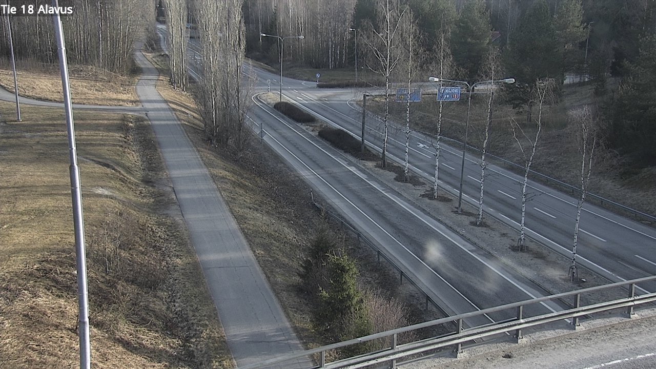 Weather Camera Image Road 18 Alavus, Alavus, Etelä-Pohjanmaa