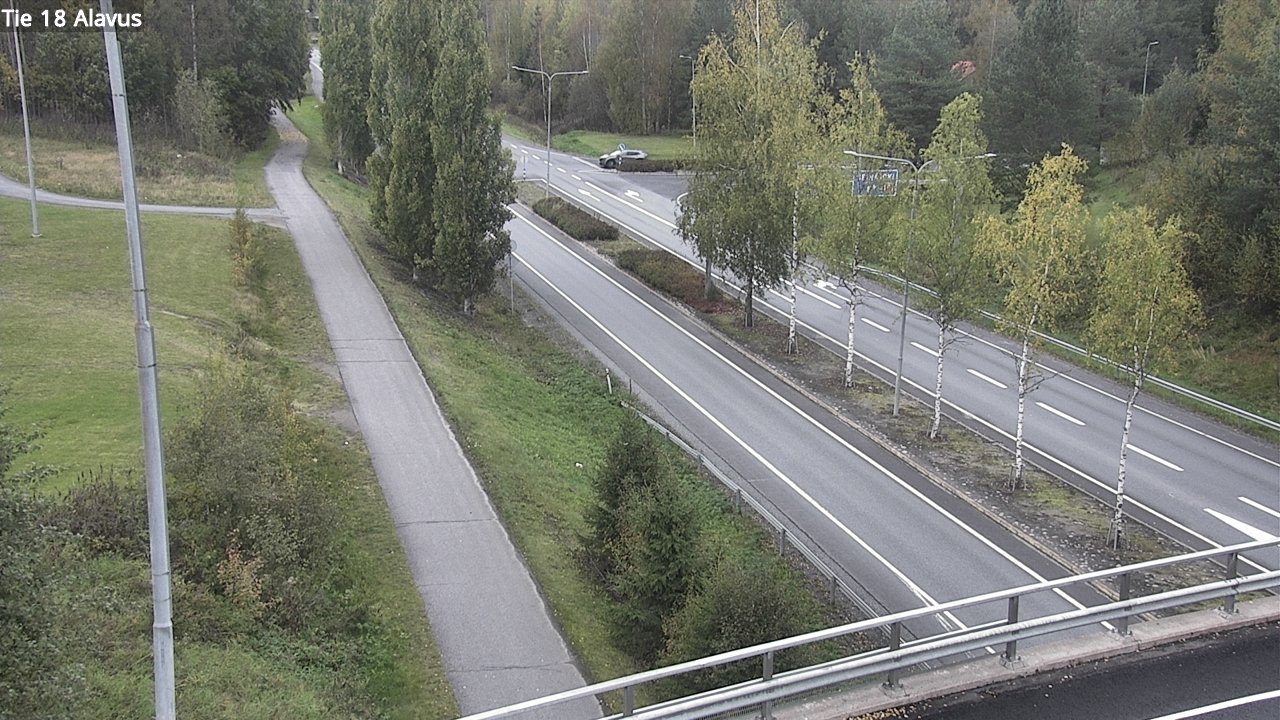 Weather Camera Image Road 18 Alavus, Alavus, Etelä-Pohjanmaa