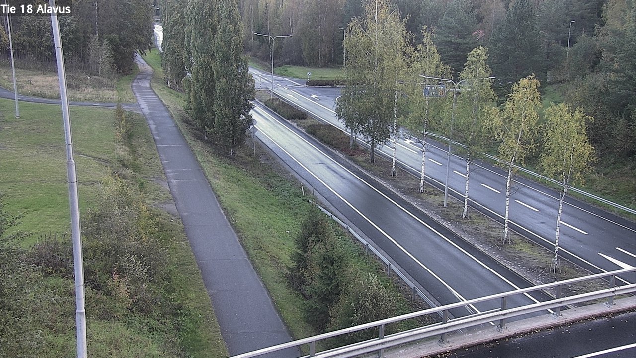 Weather Camera Image Road 18 Alavus, Alavus, Etelä-Pohjanmaa