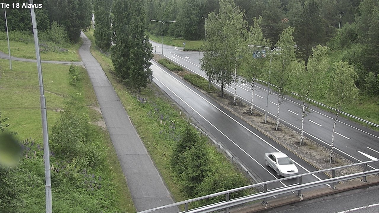 Weather Camera Image Road 18 Alavus, Alavus, Etelä-Pohjanmaa