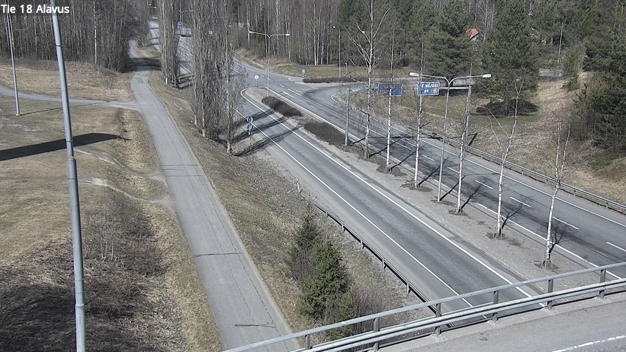 Weather Camera Image Road 18 Alavus, Alavus, Etelä-Pohjanmaa