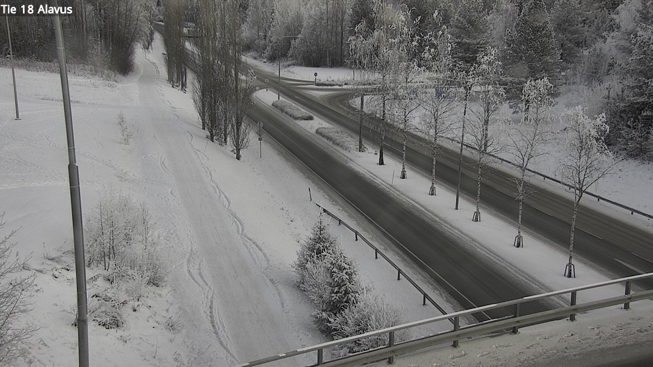 Weather Camera Image Väg 18 Alavo, Alavus, Etelä-Pohjanmaa