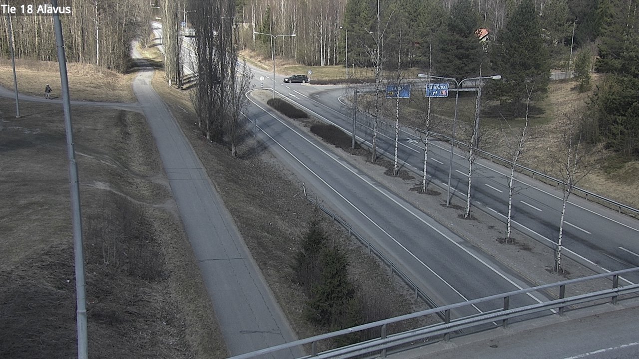 Weather Camera Image Road 18 Alavus, Alavus, Etelä-Pohjanmaa