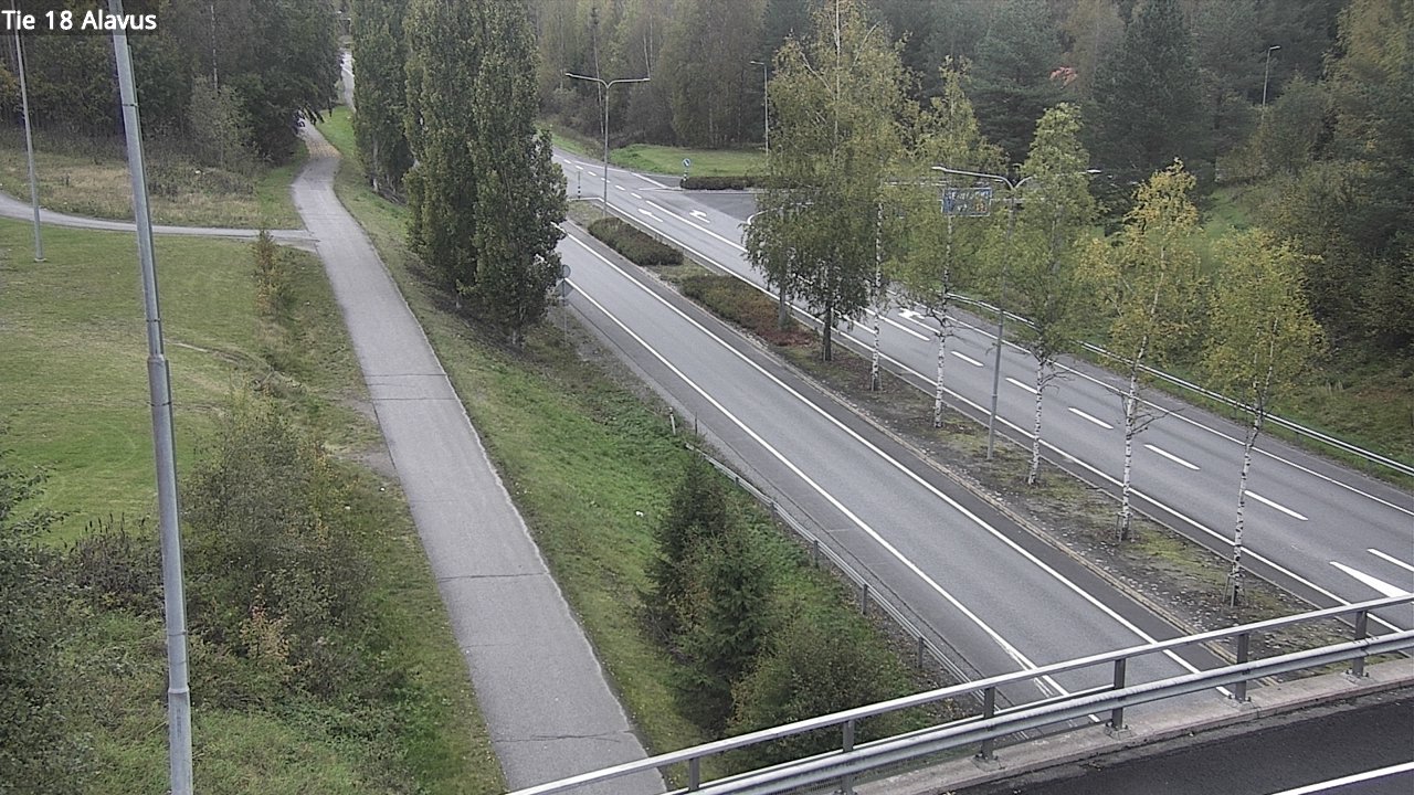 Weather Camera Image Road 18 Alavus, Alavus, Etelä-Pohjanmaa