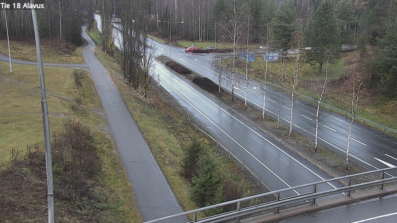 Weather Camera Image Väg 18 Alavo, Alavus, Etelä-Pohjanmaa