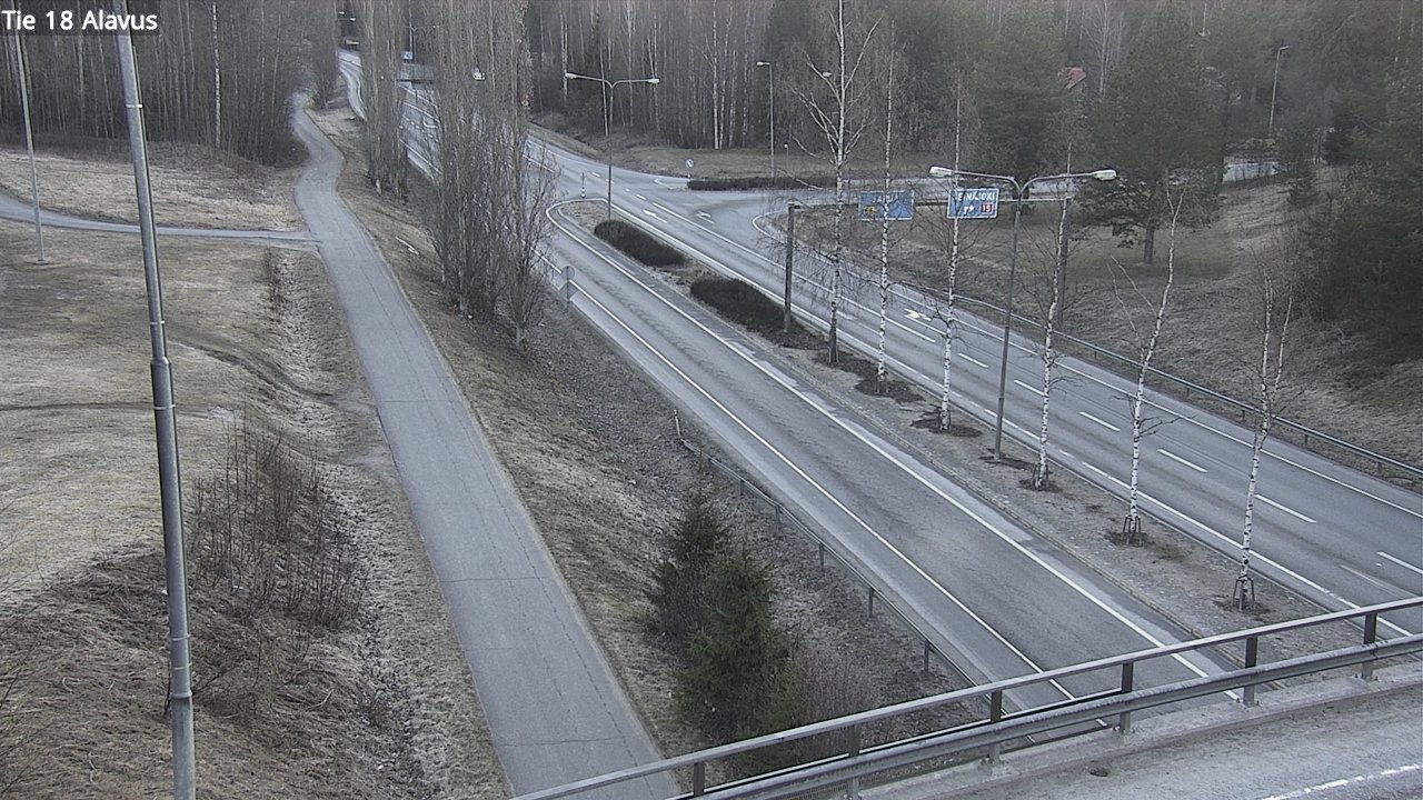 Weather Camera Image Road 18 Alavus, Alavus, Etelä-Pohjanmaa