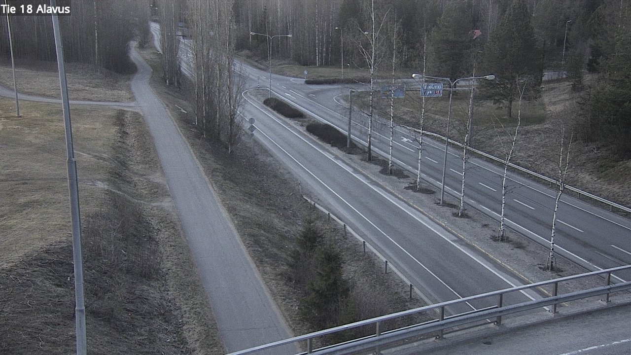Weather Camera Image Road 18 Alavus, Alavus, Etelä-Pohjanmaa