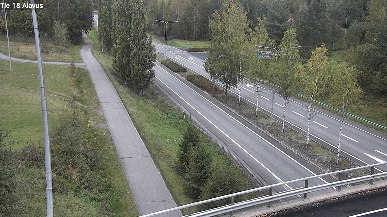 Weather Camera Image Road 18 Alavus, Alavus, Etelä-Pohjanmaa