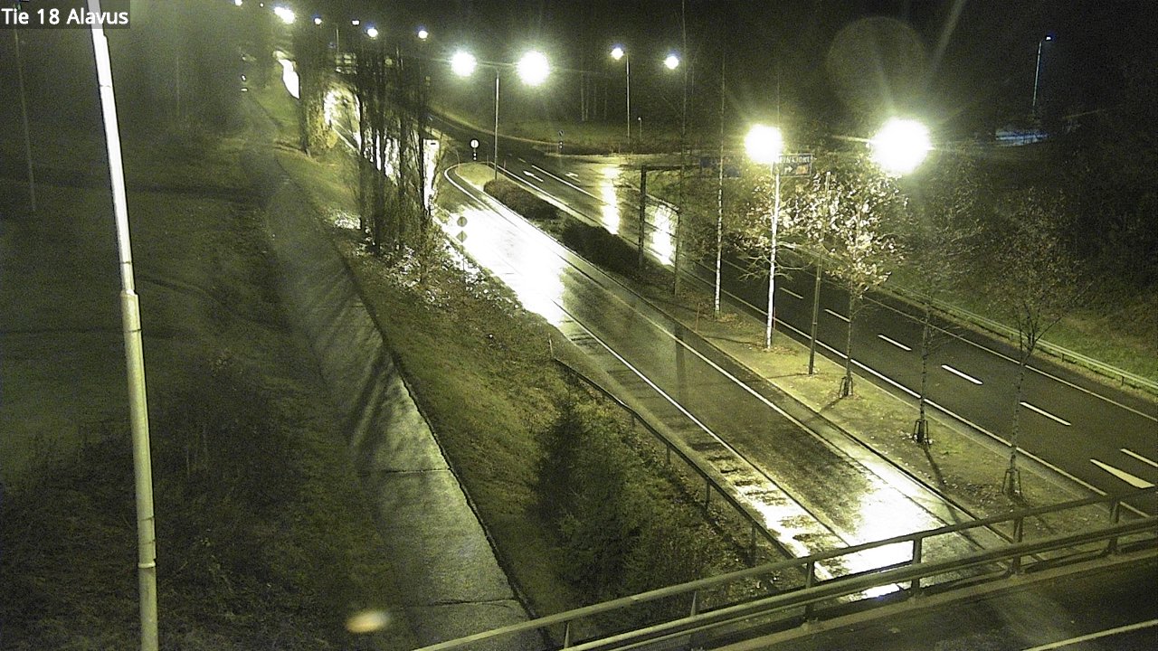 Weather Camera Image Väg 18 Alavo, Alavus, Etelä-Pohjanmaa