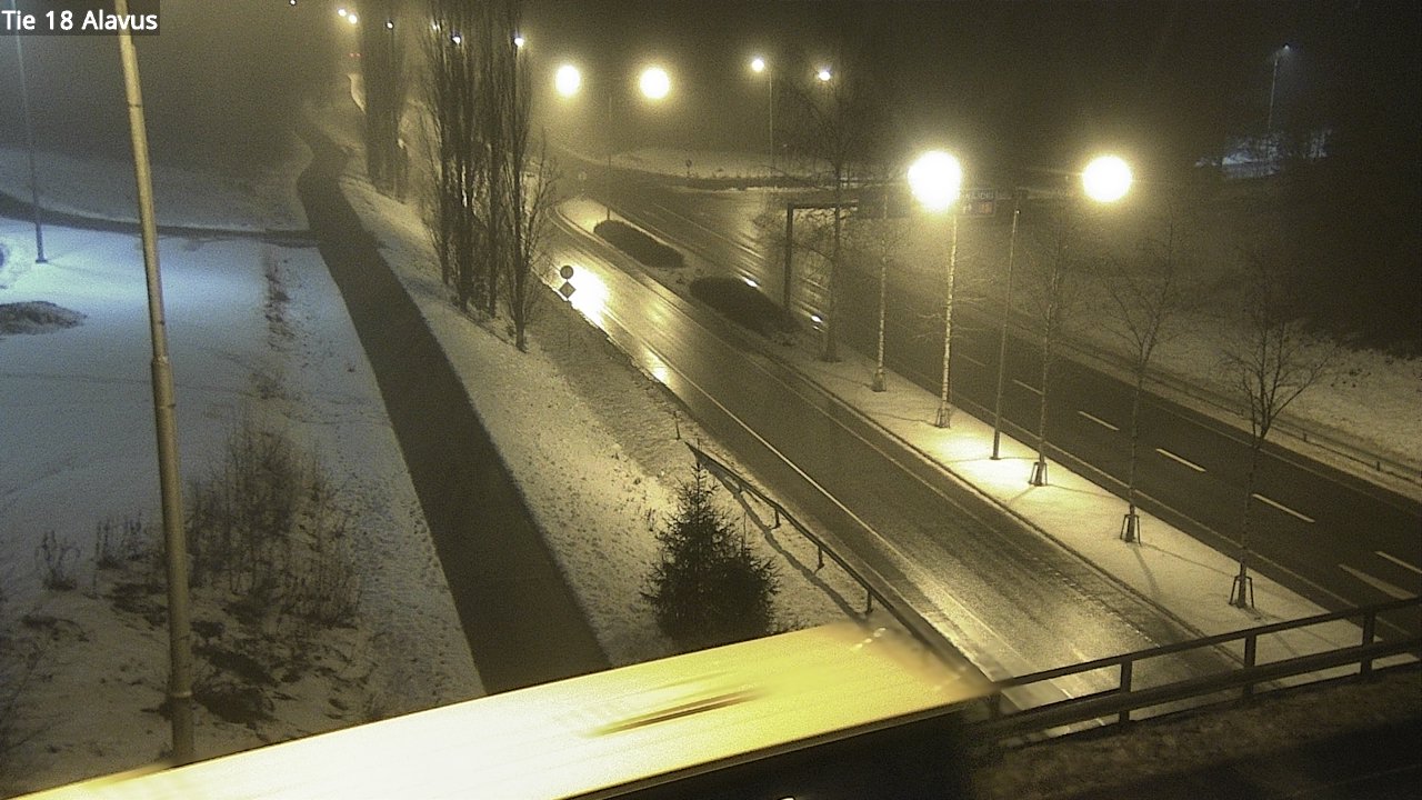 Weather Camera Image Road 18 Alavus, Alavus, Etelä-Pohjanmaa