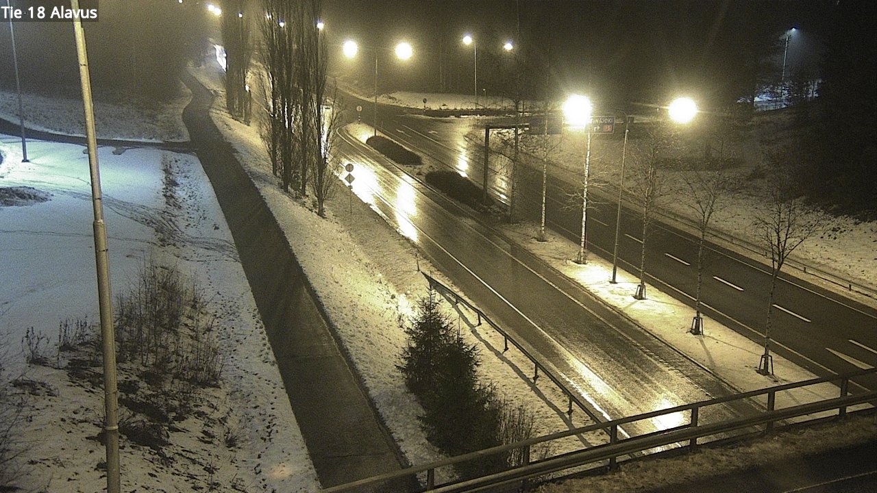 Weather Camera Image Road 18 Alavus, Alavus, Etelä-Pohjanmaa