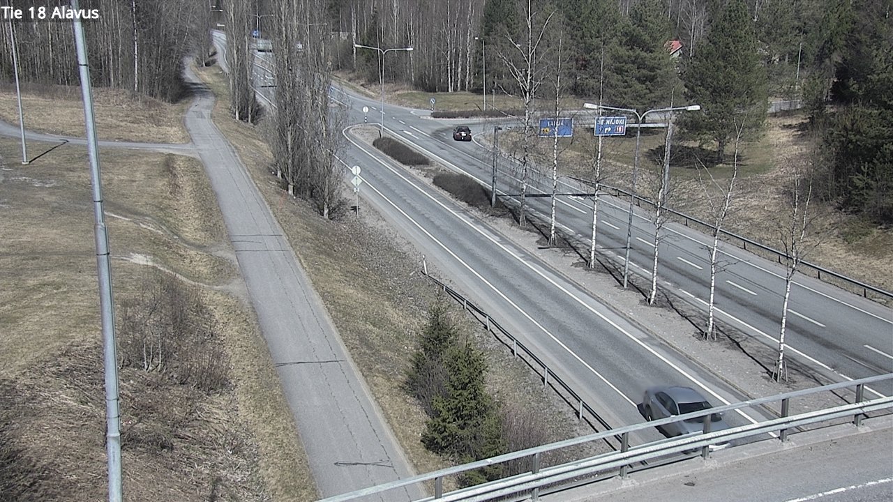 Weather Camera Image Road 18 Alavus, Alavus, Etelä-Pohjanmaa