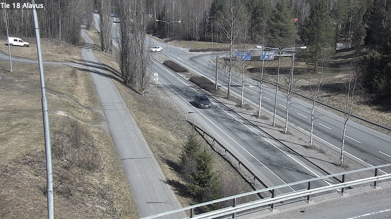 Weather Camera Image Road 18 Alavus, Alavus, Etelä-Pohjanmaa