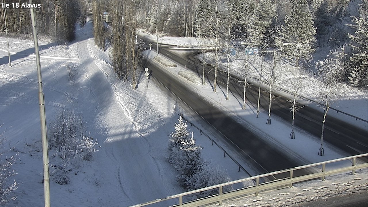 Weather Camera Image Väg 18 Alavo, Alavus, Etelä-Pohjanmaa