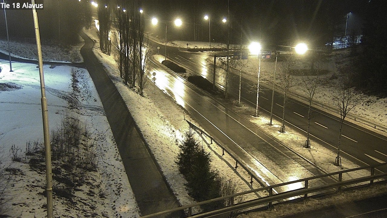 Weather Camera Image Road 18 Alavus, Alavus, Etelä-Pohjanmaa