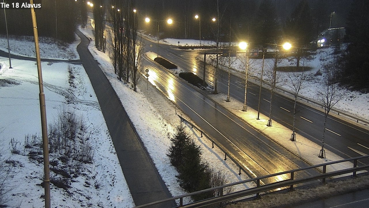 Weather Camera Image Road 18 Alavus, Alavus, Etelä-Pohjanmaa
