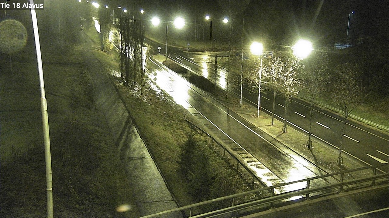 Weather Camera Image Väg 18 Alavo, Alavus, Etelä-Pohjanmaa