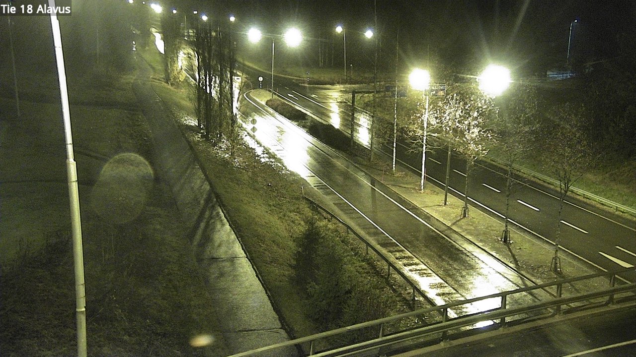 Weather Camera Image Väg 18 Alavo, Alavus, Etelä-Pohjanmaa