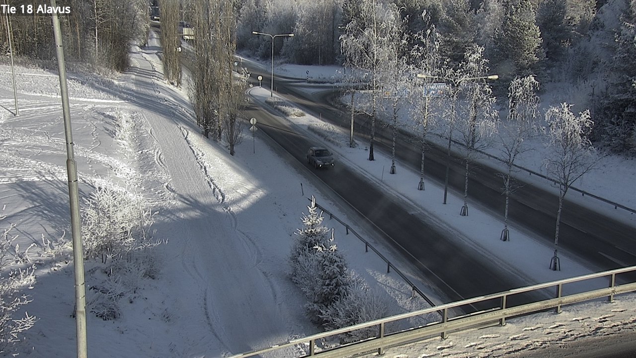 Weather Camera Image Väg 18 Alavo, Alavus, Etelä-Pohjanmaa