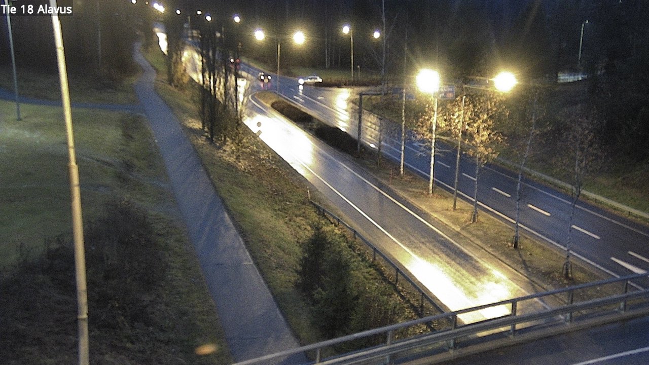 Weather Camera Image Väg 18 Alavo, Alavus, Etelä-Pohjanmaa