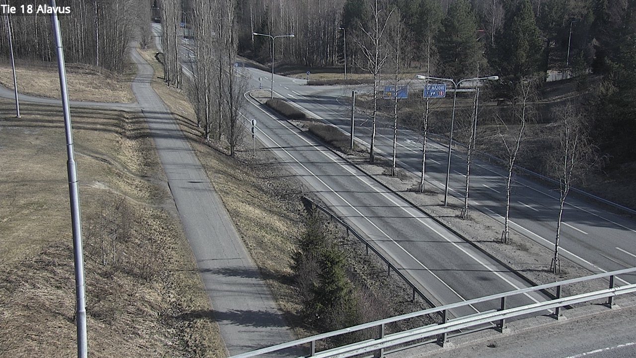 Weather Camera Image Road 18 Alavus, Alavus, Etelä-Pohjanmaa