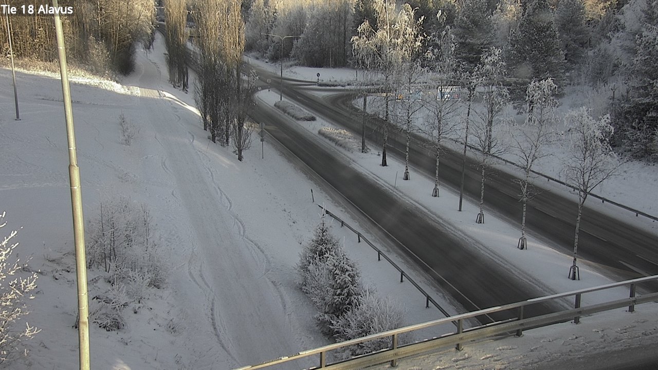 Weather Camera Image Väg 18 Alavo, Alavus, Etelä-Pohjanmaa