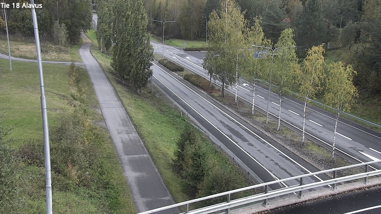 Weather Camera Image Road 18 Alavus, Alavus, Etelä-Pohjanmaa