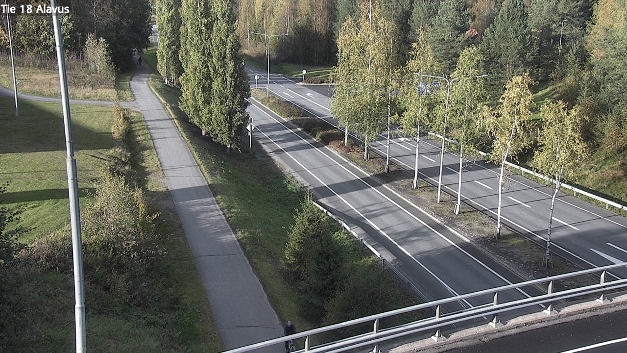 Weather Camera Image Väg 18 Alavo, Alavus, Etelä-Pohjanmaa