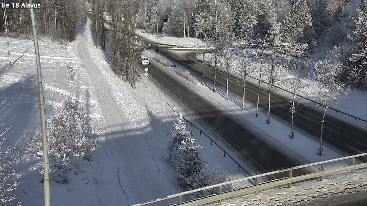 Weather Camera Image Väg 18 Alavo, Alavus, Etelä-Pohjanmaa