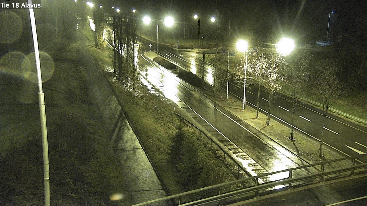 Weather Camera Image Väg 18 Alavo, Alavus, Etelä-Pohjanmaa
