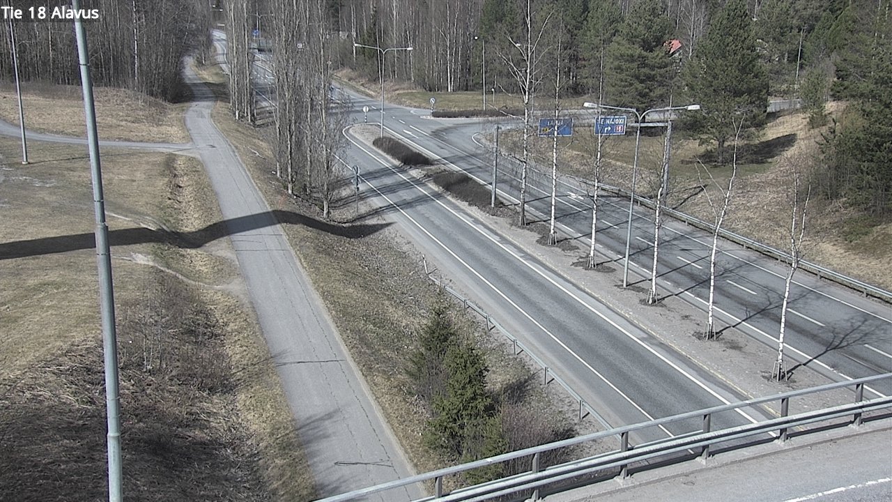 Weather Camera Image Road 18 Alavus, Alavus, Etelä-Pohjanmaa