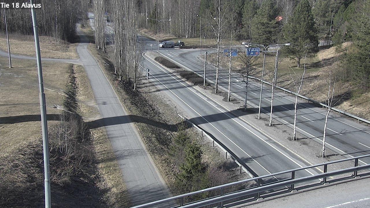 Weather Camera Image Road 18 Alavus, Alavus, Etelä-Pohjanmaa