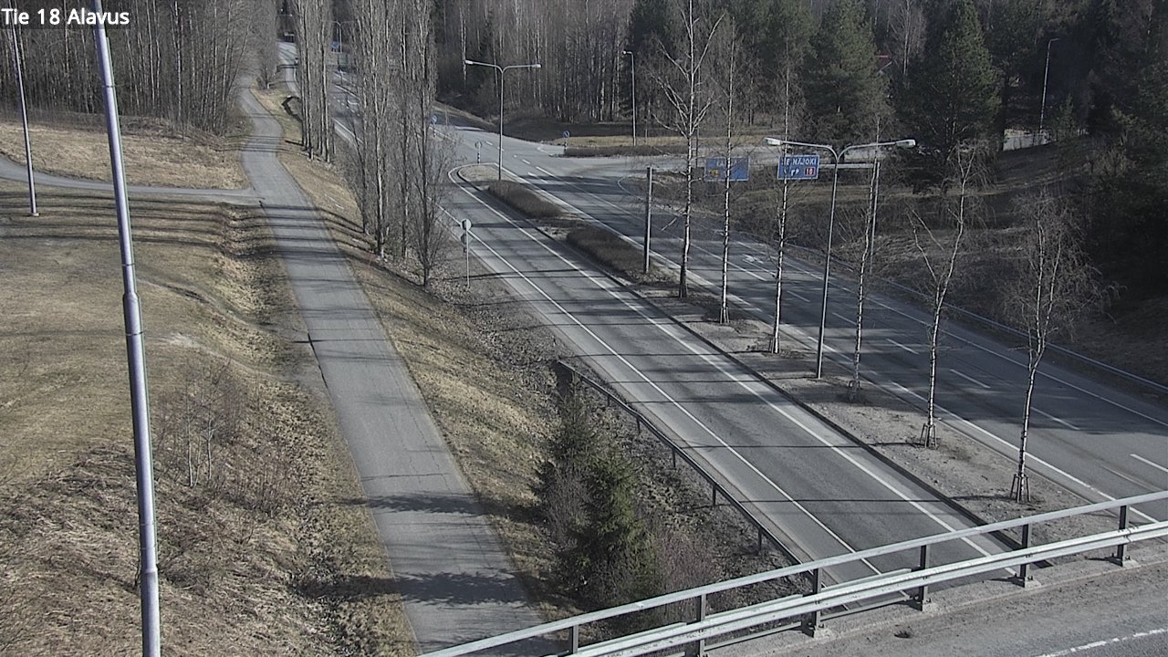 Weather Camera Image Road 18 Alavus, Alavus, Etelä-Pohjanmaa