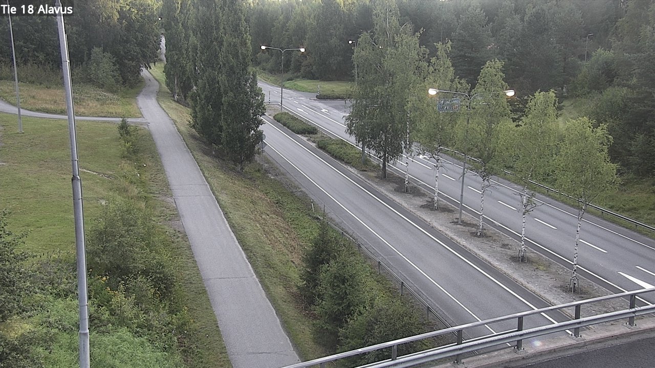 Weather Camera Image Road 18 Alavus, Alavus, Etelä-Pohjanmaa