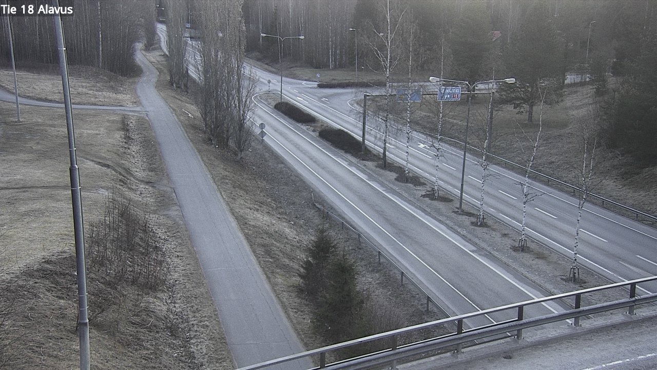 Weather Camera Image Road 18 Alavus, Alavus, Etelä-Pohjanmaa