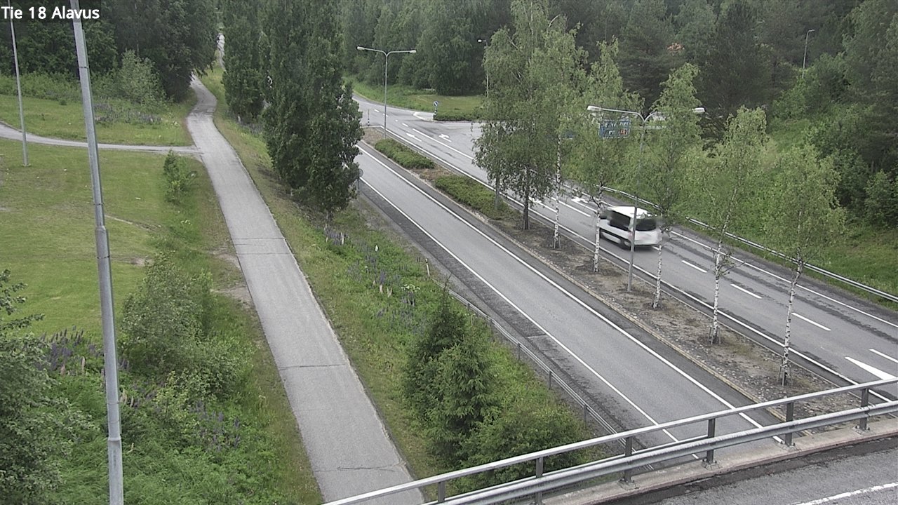 Weather Camera Image Road 18 Alavus, Alavus, Etelä-Pohjanmaa