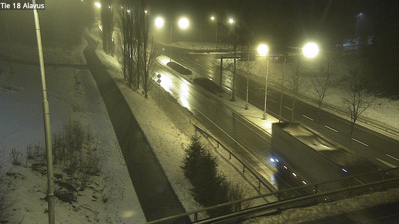 Weather Camera Image Road 18 Alavus, Alavus, Etelä-Pohjanmaa