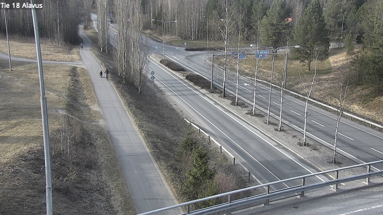 Weather Camera Image Road 18 Alavus, Alavus, Etelä-Pohjanmaa
