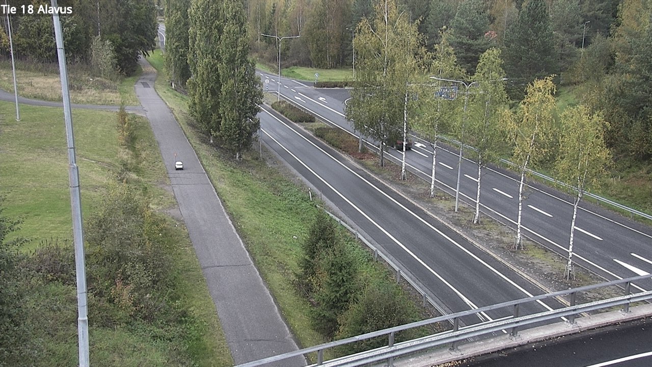 Weather Camera Image Road 18 Alavus, Alavus, Etelä-Pohjanmaa