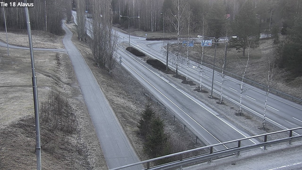 Weather Camera Image Road 18 Alavus, Alavus, Etelä-Pohjanmaa